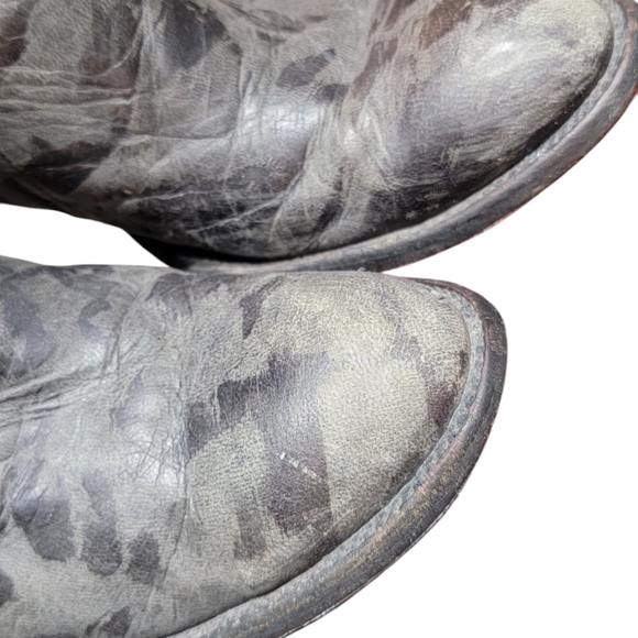 OLD GRINGO Tall Leather Studded Boots - Size 9 - Picture 4 of 7